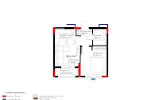 Продажа 2-комнатной квартиры, 35.6 м²