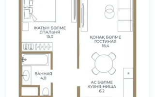 Продажа 2-комнатной квартиры, 54.5 м² - Продажа квартир в новостройках Алматы без посредников - страница 31