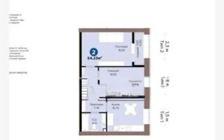 Продажа 2-комнатной квартиры, 54.23 м² - Продажа двухкомнатных квартир в Астане - страница 50