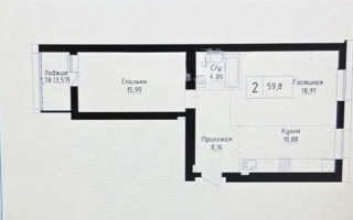 Продажа 2-комнатной квартиры, 59.8 м² - Продажа  двухкомнатных квартир в новостройках Астаны - страница 10