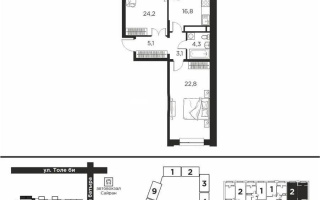 Продажа 2-комнатной квартиры, 78 м², ул. Утеген батыра, дом  11в - Продажа квартир в Алматы