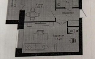 Продажа 1-комнатной квартиры, 38.85 м² - Продажа однокомнатных квартир в кирпичном доме в Казахстане - страница 2