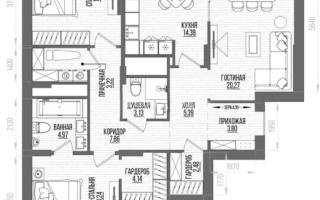 Продажа 3-комнатной квартиры, 100 м², пр. Туран, дом  39 стр - Продажа  трехкомнатных квартир в новостройках Астаны с фото