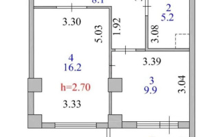 Продажа 1-комнатной квартиры, 46 м², ул. Жургенова, дом  19 - Продажа квартир в Астане