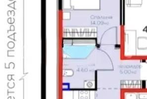 Продажа 2-комнатной квартиры, 47 м² - Продажа офисных и торговых помещений в Атырау