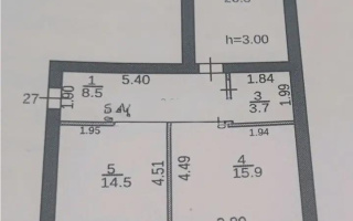 Продажа 2-комнатной квартиры, 69 м², ул. Муканова, дом  41/24 - Продажа квартир в Караганде без посредников