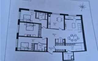 Продажа 4-комнатной квартиры, 149.1 м² - Продажа  четырехкомнатных квартир в новостройках Алматы