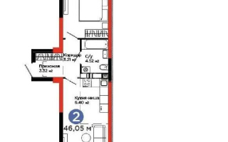 Продажа 2-комнатной квартиры, 46 м² - Продажа двухкомнатных квартир в монолитном доме в Алматы