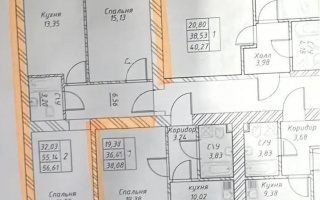 Продажа 2-комнатной квартиры, 56.61 м², ул. Тынышбайулы, дом  6 стр - Продажа квартир в Астане без посредников