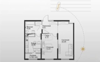 Продажа 2-комнатной квартиры, 65 м² - Продажа жилой и коммерческой недвижимости в Алматы