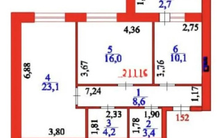Продажа 2-комнатной квартиры, 68.1 м², ул. Молдагалиева, дом  1 стр - Продажа квартир в Астане