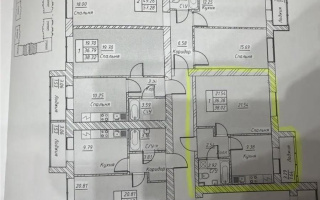 Продажа 1-комнатной квартиры, 38.2 м², ул. Тынышбайулы, дом  6 стр - Продажа  однокомнатных квартир в Астане