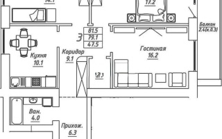 Продажа 3-комнатной квартиры, 82 м², ул. Бокейхана, дом  13 стр - Продажа  трехкомнатных квартир в новостройках Астаны с фото