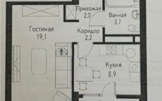 Продажа 1-комнатной квартиры, 38 м², ул. Рыскулова, дом  2б/1 - Продажа  однокомнатных квартир в Алматы без посредников с фото