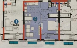 Продажа 2-комнатной квартиры, 45 м², ул. Белжайлау, дом  47а - Продажа  двухкомнатных квартир в Алматы