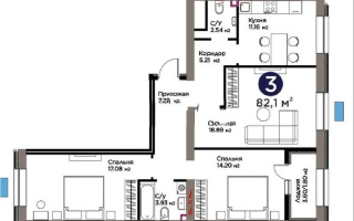 Продажа 3-комнатной квартиры, 82.1 м² - Продажа квартир в Астане - страница 50