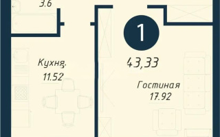 Продажа 1-комнатной квартиры, 43.33 м² - Продажа квартир в р-не Сарыарка Астаны - страница 5