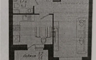Продажа 1-комнатной квартиры, 39.7 м², ул. Толе би, дом  1 стр - Продажа квартир в Астане без посредников