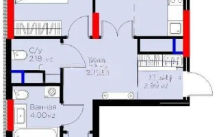 Продажа 3-комнатной квартиры, 71.9 м², ул. Рыскулова, дом  16/2 - Продажа квартир в новостройках Астаны с фото