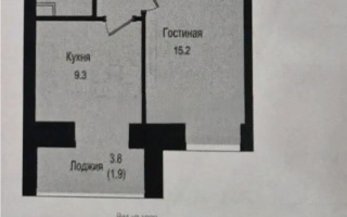 Продажа 1-комнатной квартиры, 34.1 м² - Продажа  однокомнатных квартир в Астане без посредников