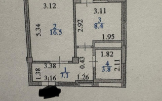 Продажа 1-комнатной квартиры, 37 м², ул. Аль-Фараби, дом  34/3 - Продажа  однокомнатных квартир в Астане без посредников