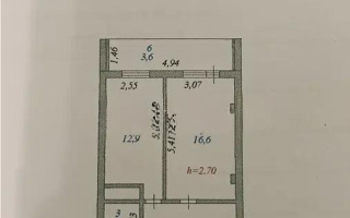Продажа 1-комнатной квартиры, 49 м², ул. Мусрепова, дом  7/1 - Продажа  однокомнатных квартир в новостройках Астаны