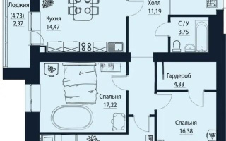 Продажа 4-комнатной квартиры, 126.22 м², ул. Баян Сулу, дом  42 стр - Продажа  четырехкомнатных квартир в Астане без посредников с фото