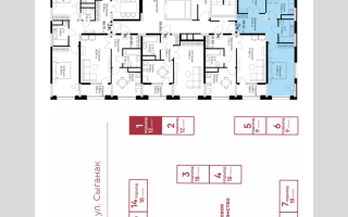 Продажа 2-комнатной квартиры, 66 м² - Продажа двухкомнатных квартир в монолитном доме в Астане