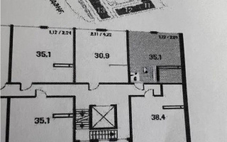 Продажа 1-комнатной квартиры, 35.1 м², пр. Алатау, дом  12а/1 - Продажа  однокомнатных квартир в новостройках Алматы без посредников
