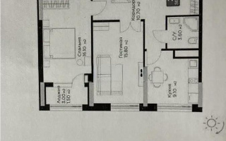 Продажа 2-комнатной квартиры, 57 м², ул. Е-36, дом  5 - Продажа  двухкомнатных квартир в Астане