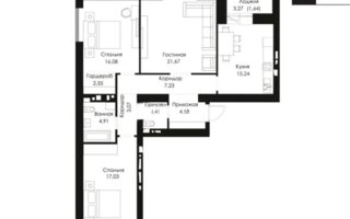 Продажа 3-комнатной квартиры, 96.4 м² - Продажа квартир в Казахстане