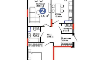 Продажа 2-комнатной квартиры, 71.2 м² - Продажа квартир в Астане - страница 21