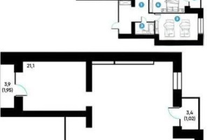 Продажа 3-комнатной квартиры, 102 м², мкр-н Гульдер-1, дом  3а - Продажа  трехкомнатных квартир в новостройках Караганды без посредников