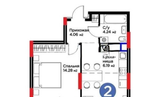 Продажа 2-комнатной квартиры, 46.24 м² - Продажа  двухкомнатных квартир в новостройках Астаны с фото - страница 47