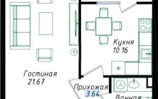 Продажа 1-комнатной квартиры, 41.39 м² - Продажа однокомнатных квартир в блочном доме в Астане - страница 2