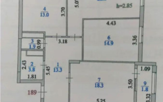 Продажа 3-комнатной квартиры, 91 м², ул. А-75, дом  2 - Продажа  трехкомнатных квартир в Астане без посредников