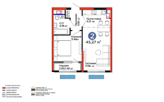 Продажа 1-комнатной квартиры, 45.27 м² - Продажа однокомнатных квартир от собственников в Алматы - страница 2