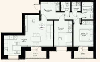 Продажа 3-комнатной квартиры, 79 м², 137 учетный квартал, дом  343 - Продажа  трехкомнатных квартир в Караганде без посредников