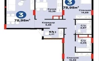 Продажа 3-комнатной квартиры, 80 м² - Продажа квартир от собственников в Астане - страница 22