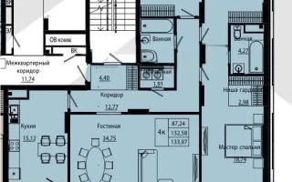 Продажа 4-комнатной квартиры, 113.63 м² - Продажа  четырехкомнатных квартир в новостройках Астаны - страница 4