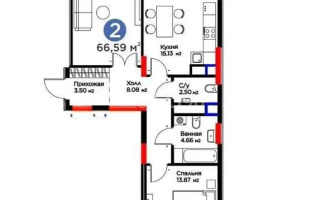 Продажа 2-комнатной квартиры, 66.59 м² - Продажа квартир в Казахстане - страница 131
