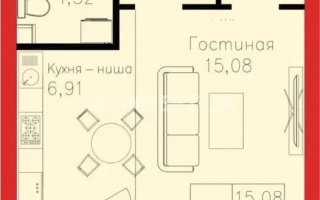 Продажа 1-комнатной квартиры, 33.37 м², ул. Айтматова, дом  63 стр - Продажа  однокомнатных квартир в новостройках Астаны без посредников