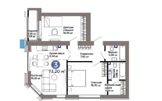 Продажа 3-комнатной квартиры, 73.2 м² - Продажа квартир в Казахстане - страница 39