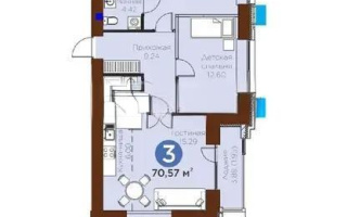 Продажа 3-комнатной квартиры, 71.5 м² - Продажа квартир в Астане без посредников
