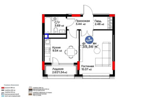 Продажа 1-комнатной квартиры, 36 м² - Продажа однокомнатных квартир в Астане - страница 3
