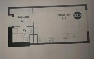 Продажа 1-комнатной квартиры, 33.1 м² - Продажа однокомнатных квартир в Алматы - страница 16