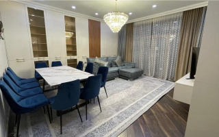 Продажа 4-комнатной квартиры, 160 м², мкр-н Мирас, дом  31/4 - Продажа  четырехкомнатных квартир в новостройках Алматы без посредников с фото