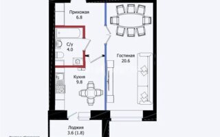 Продажа 1-комнатной квартиры, 43 м² - Продажа однокомнатных квартир от собственников в Казахстане - страница 17