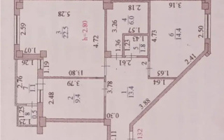 Продажа 2-комнатной квартиры, 69.1 м², ул. Е-15, дом  15 - Продажа  двухкомнатных квартир в Астане с фото