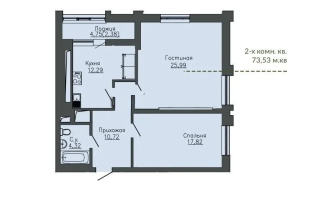 Продажа 2-комнатной квартиры, 73.7 м² - Продажа  двухкомнатных квартир в новостройках Астаны - страница 16